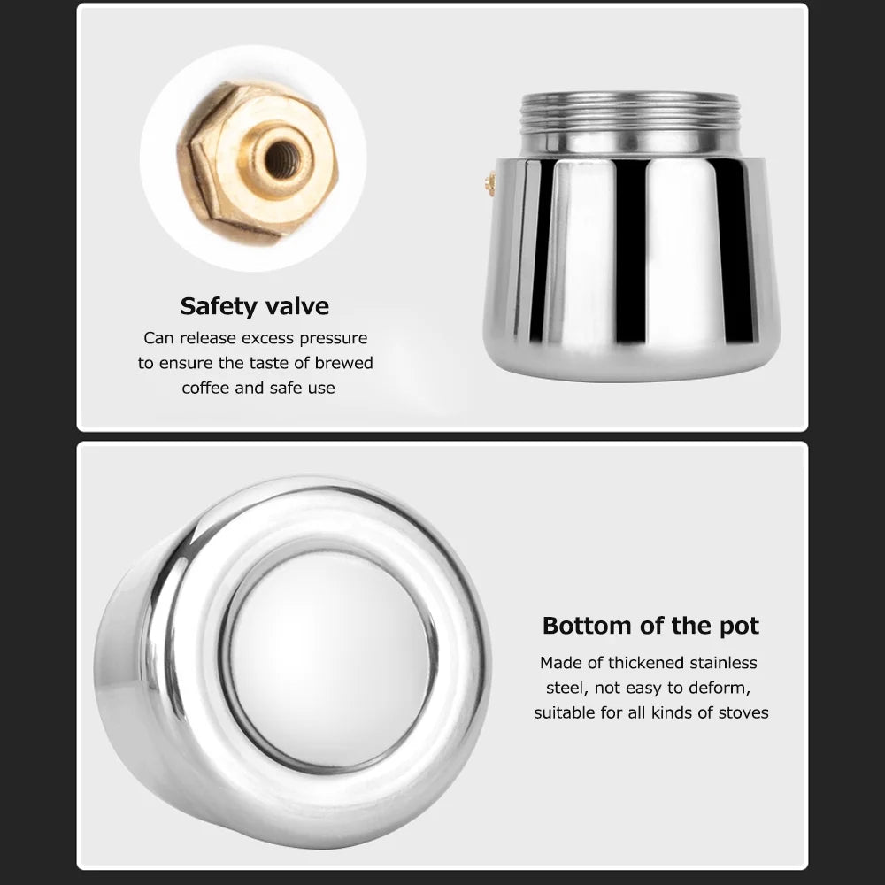 Stainless Steel Portable Electric Coffee Maker A93533
