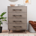 4 Drawer Wood Dresser B1103