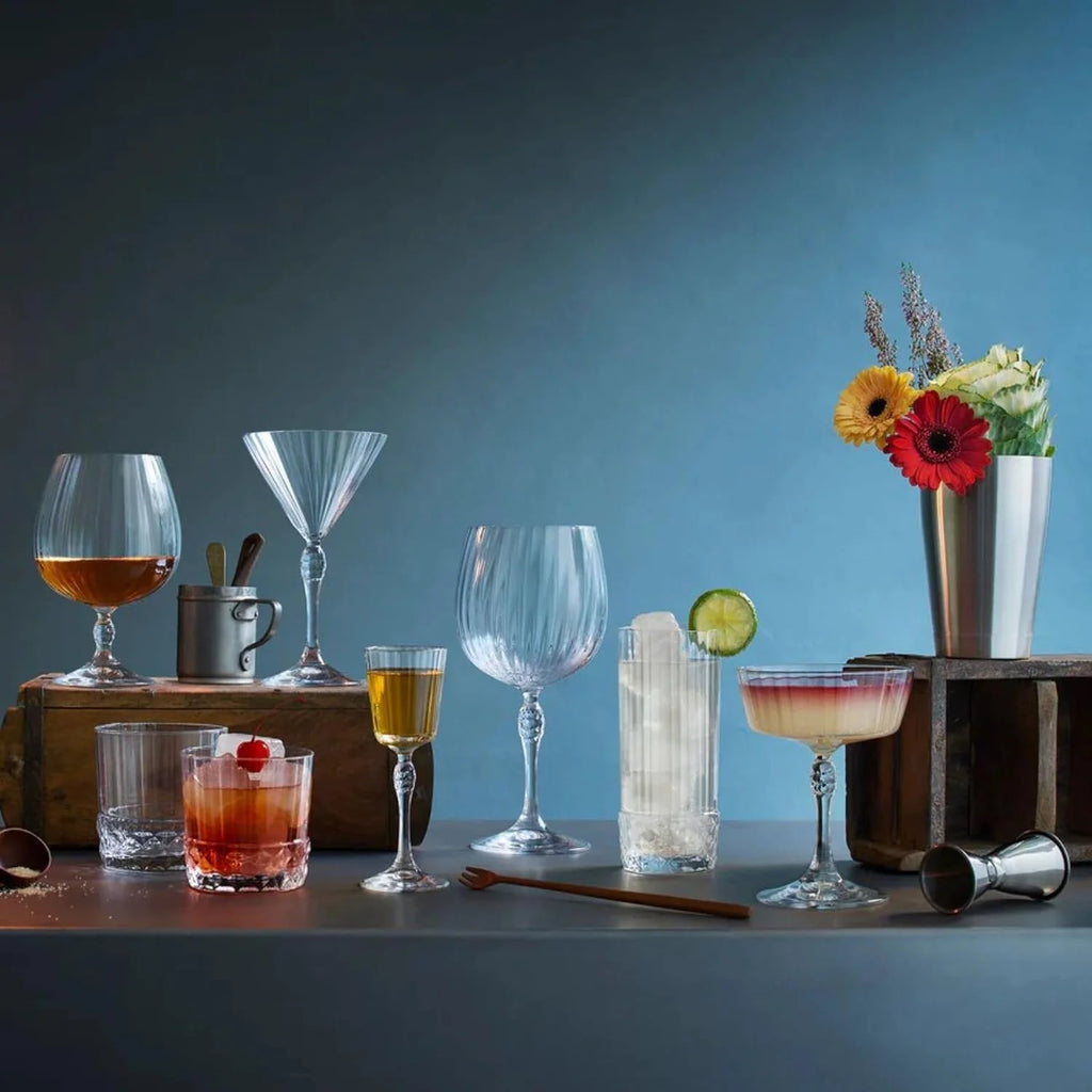 Clear 7.75 Oz Cocktail Coupe Glass Set Of 4 Q19342