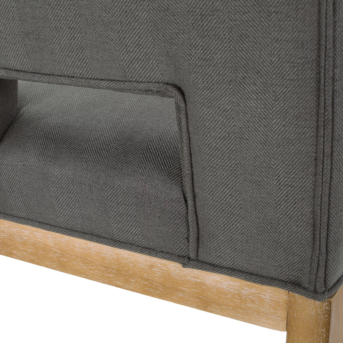 Fabric Upholstered Dining Chairs Set of 4 E32719