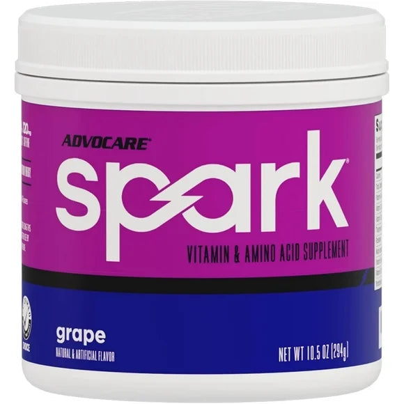 Grape Flavor Vitamin and Amino Acid Energy Drink Powder Mix Supplement, 10.5 oz I92637