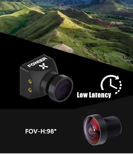 FPV Camera 1/3 CMOS 5MP 2.1mm Lens 1200TVL Switchable I218796