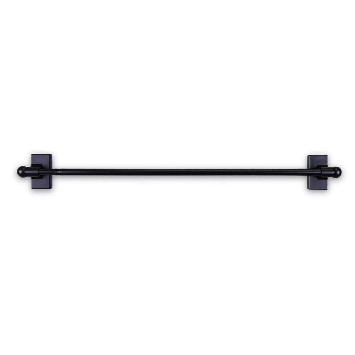 Black Adjustable Magnetic Curtain Rod X806