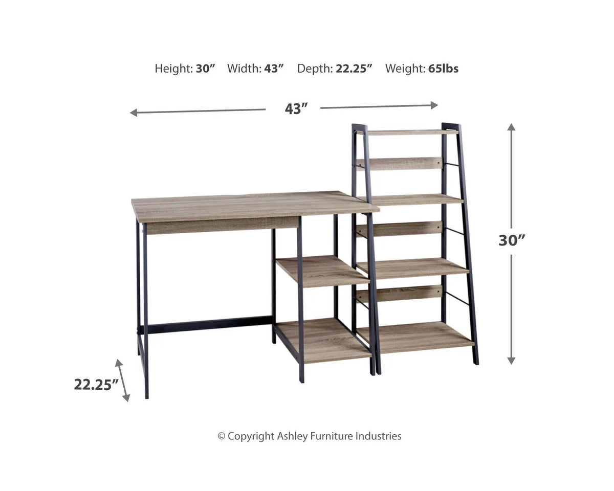 Home Office Desk and Shelf M955