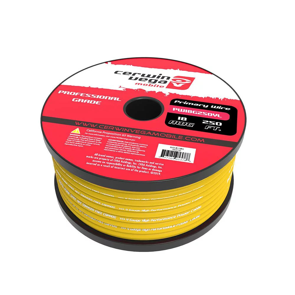 18 Gauge Frost Yellow Primary Wire H471587