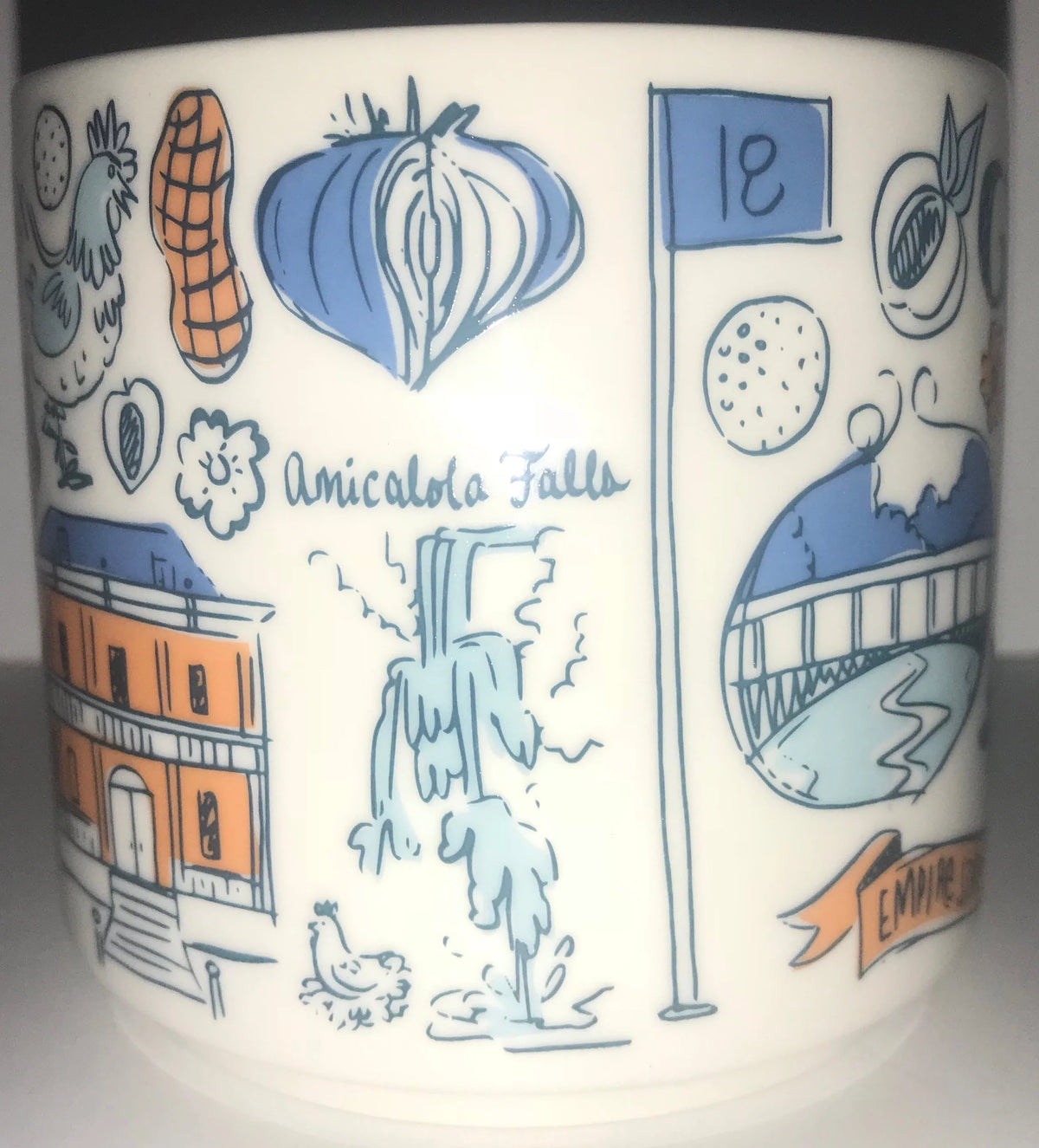 Georgia Ceramic Coffee Mug, 14 Oz I1137