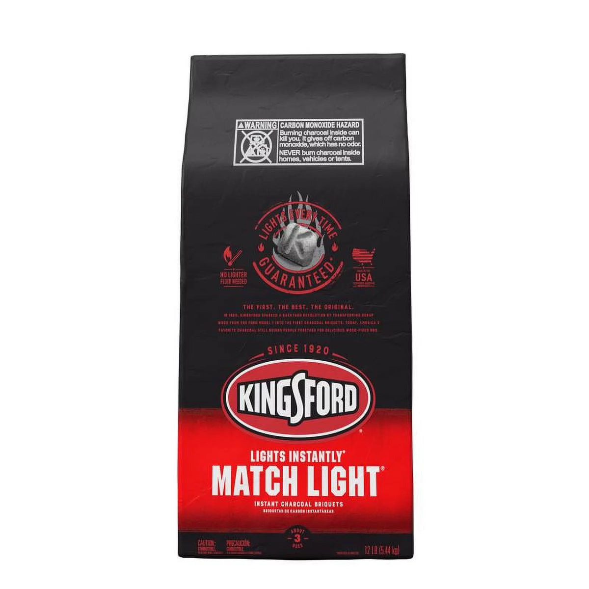 Match Light Charcoal Briquettes 12 lb R1988