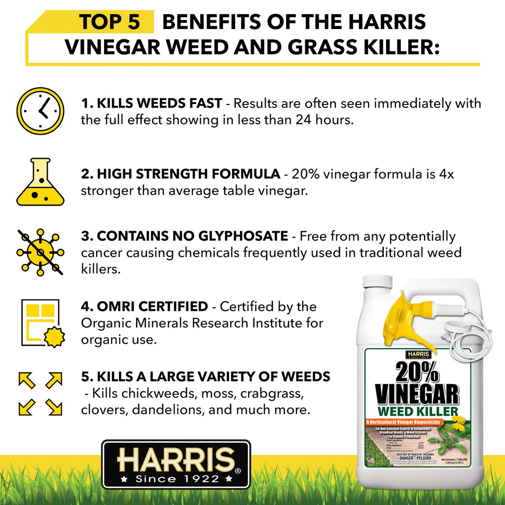 Vinegar Weed and Grass Killer 128oz L18876