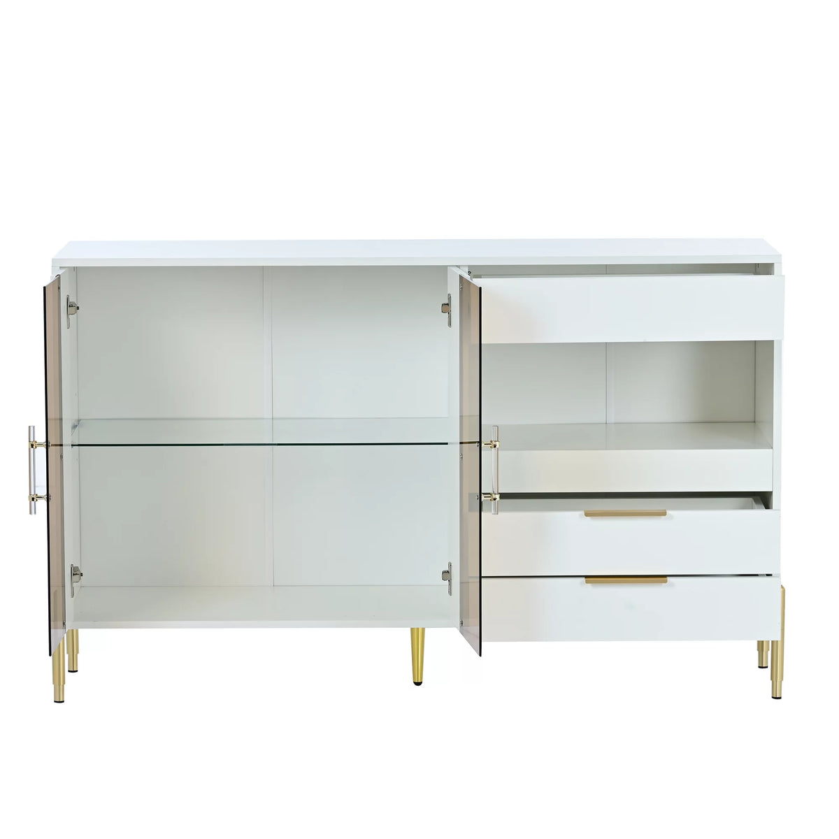 Storage Cabinets with Acrylic Doors and Adjustable Shelves E30043
