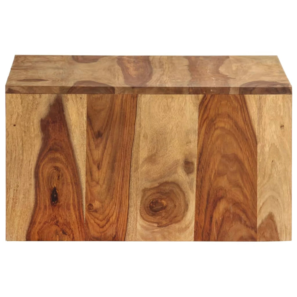 2 pcs Solid Sheesham Wood Nesting Tables J412