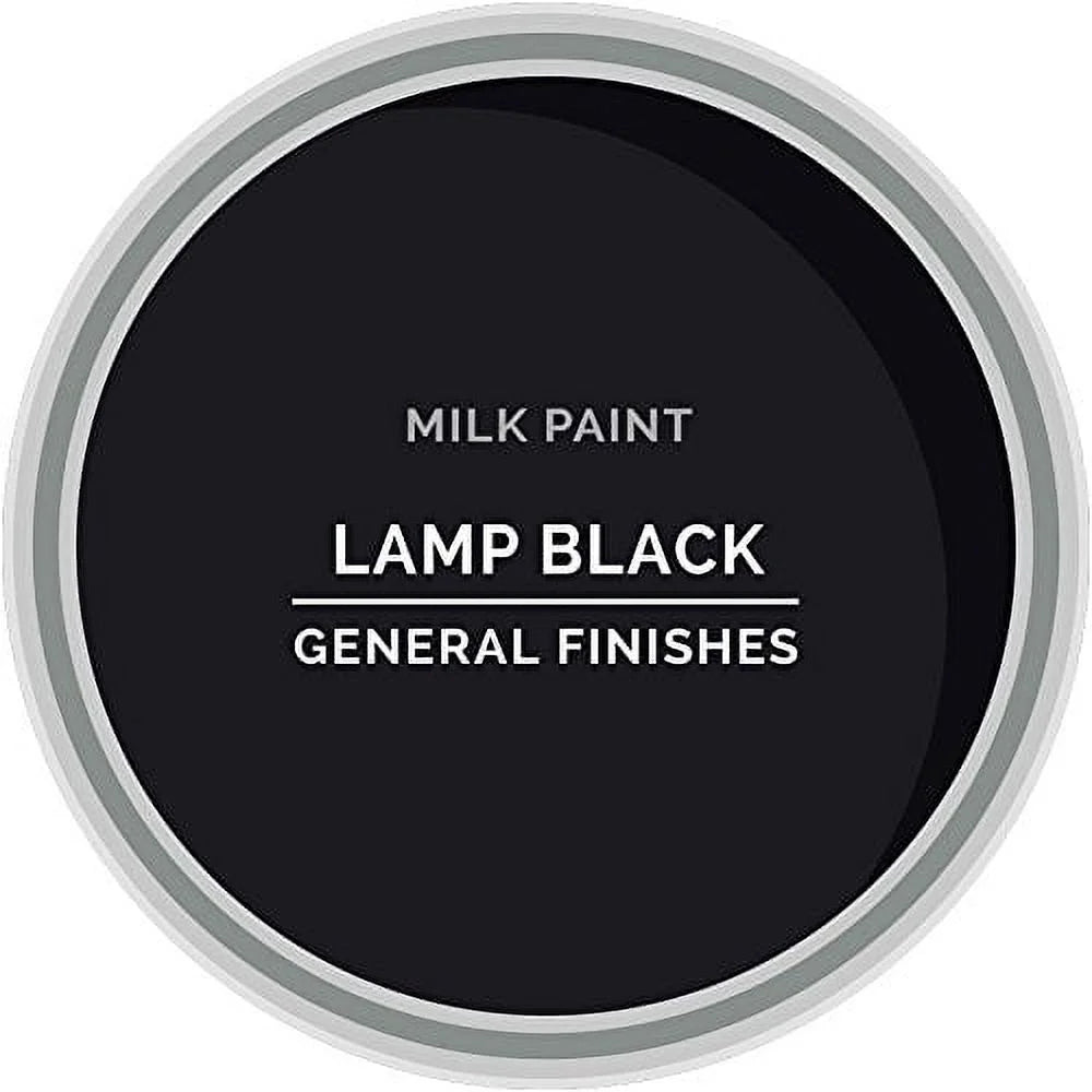 Water Based Milk Paint, 1 Quart, Lamp Black P1331