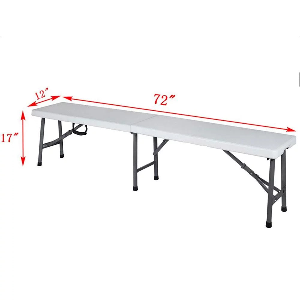 Portable Folding Bench Plastic G8174