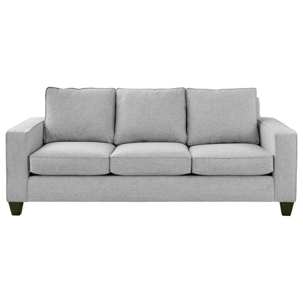 Gray Wood & Fabric Sofa and Loveseat Set of 2 F829