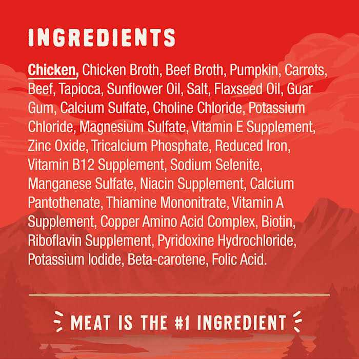 High Protein Chicken Stew Wet Dog Food B106