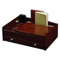Dark Burlwood Walnut Dresser Valet E84104