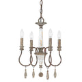 4 Light Traditional Chandelier 19 Inches Tall 14 Inches Wide S883551