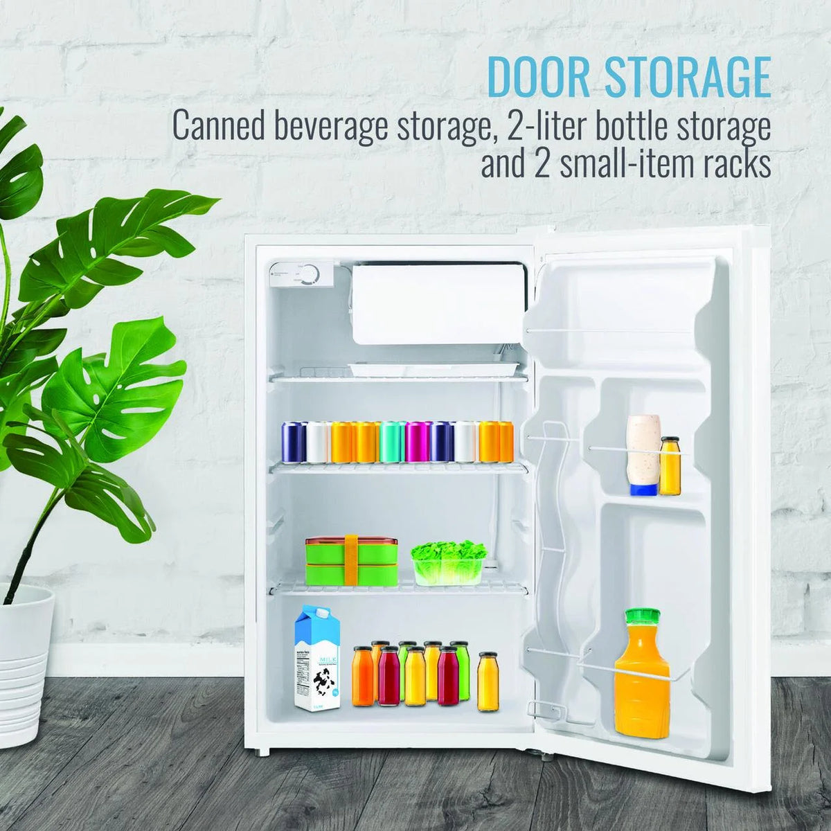 4.4 Cu. ft. Compact Refrigerator with Freezer P481279