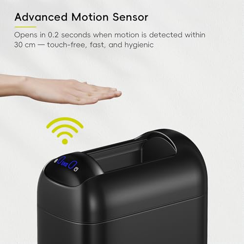 2.6 Gallon Slim Automatic Touchless Trash Can R79295
