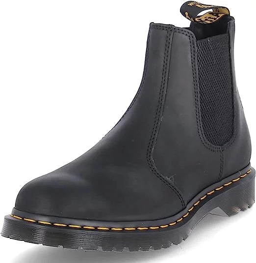 Black Leather Chelsea Boots A244368