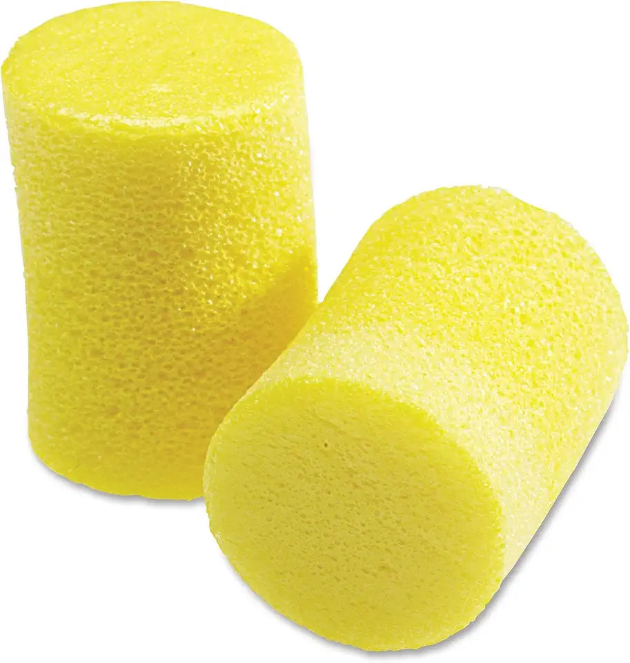 Poly Bag Ear Plugs 200 Pair per Box Yellow D82244