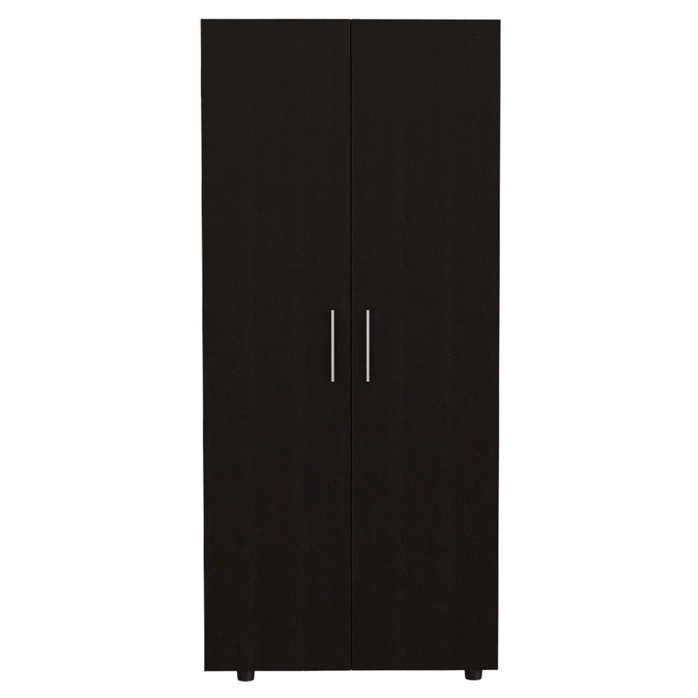 Black Double Door Armoire O8464