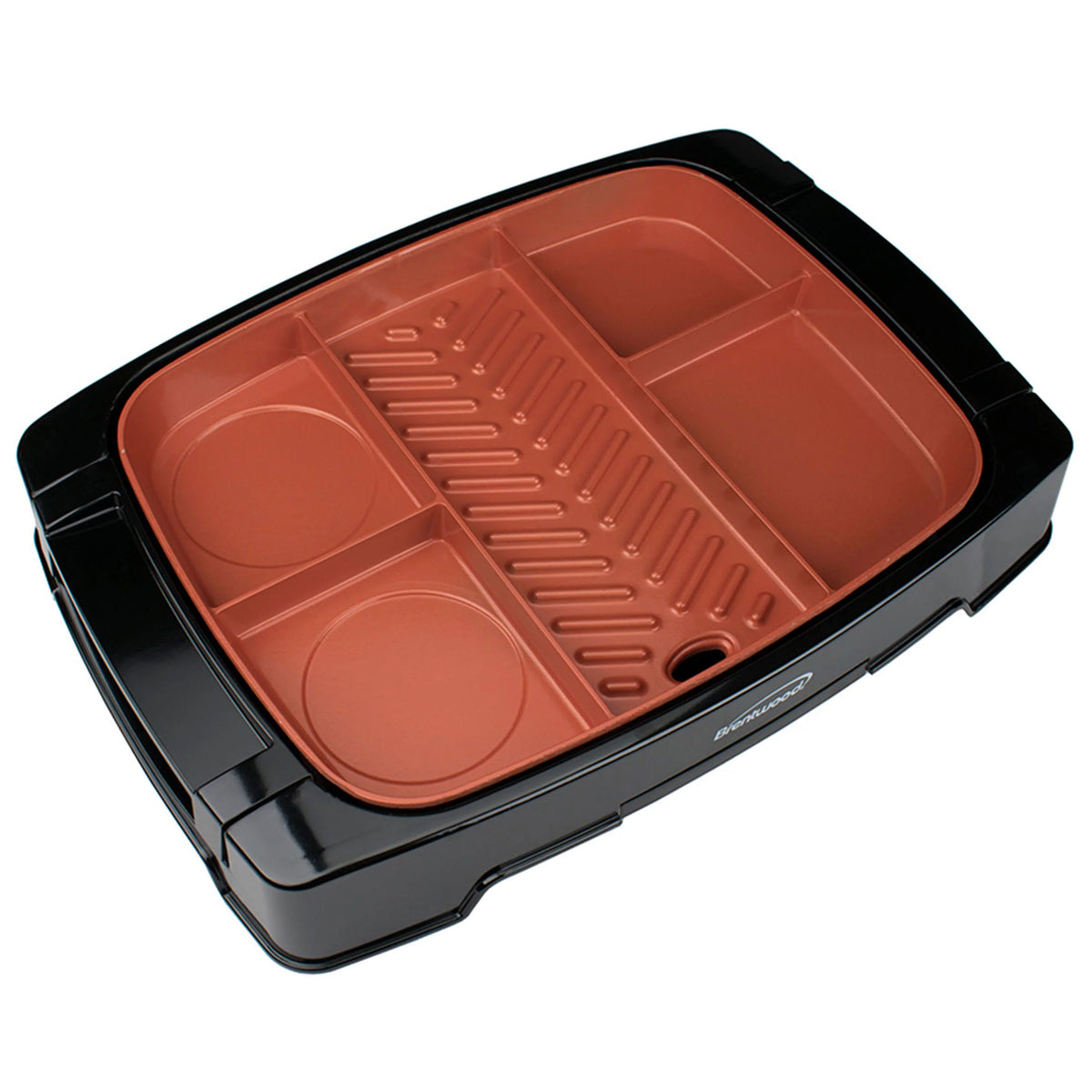 Electric Indoor Grill with Non-Stick Copper Coating A852
