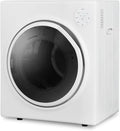 White 13lbs Portable Clothes Dryer with Stainless Steel Tub Q1676