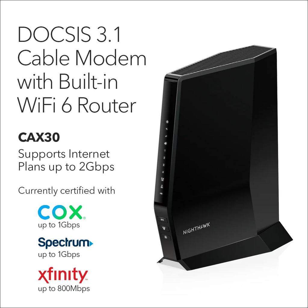 Cable Modem Router J6307