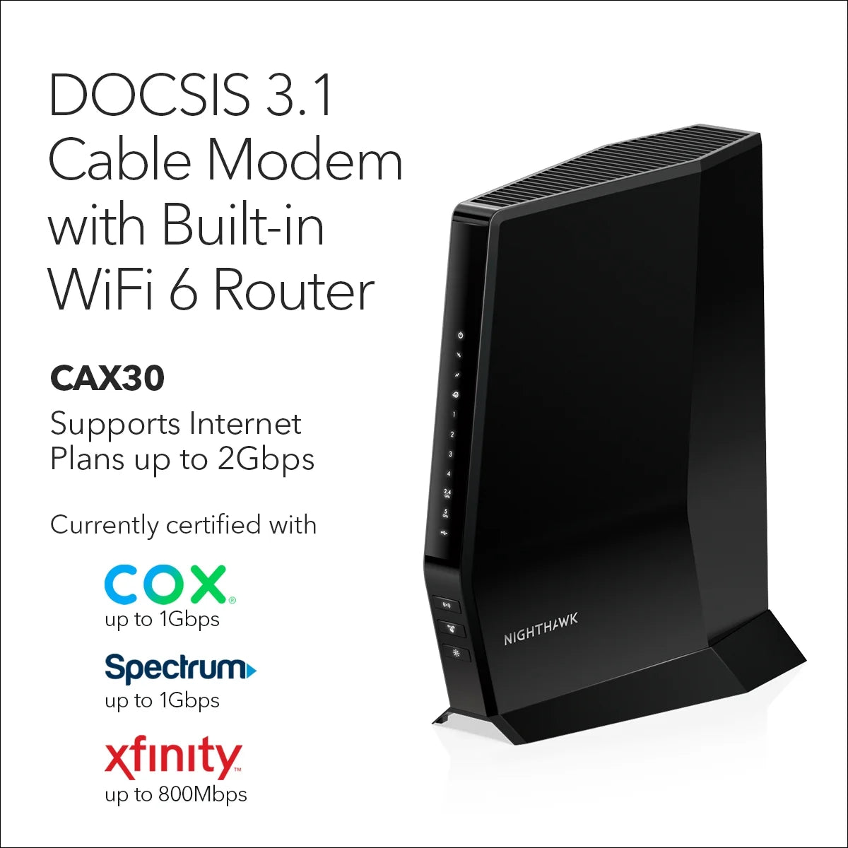 Cable Modem Router J6307