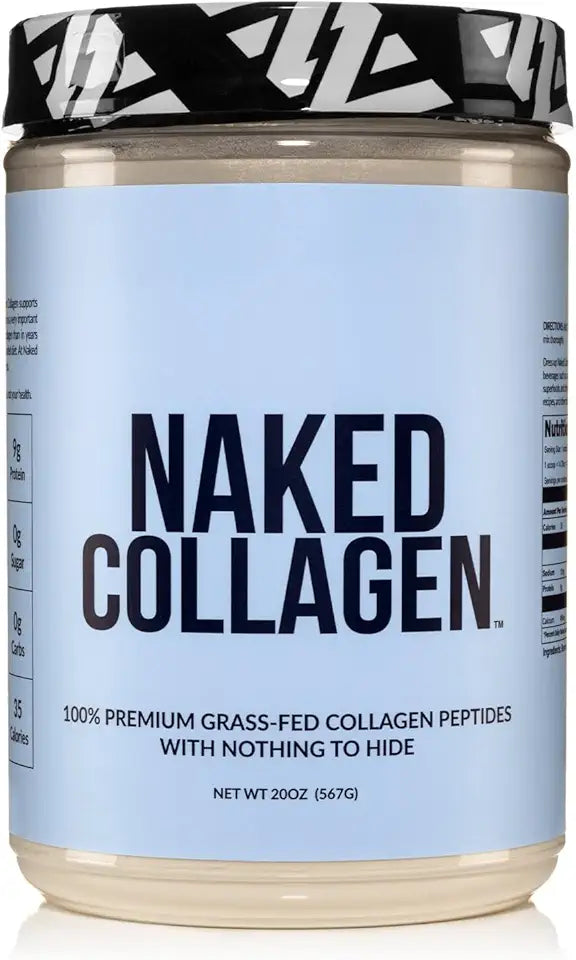 Unflavored Hydrolyzed Collagen Peptides Protein Powder, 60 Servings, 20oz P39784