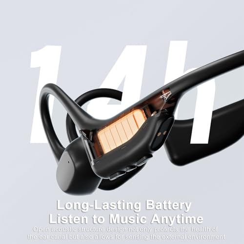 Open Ear Bone Conduction Headphones Bluetooth 5.3 F4732