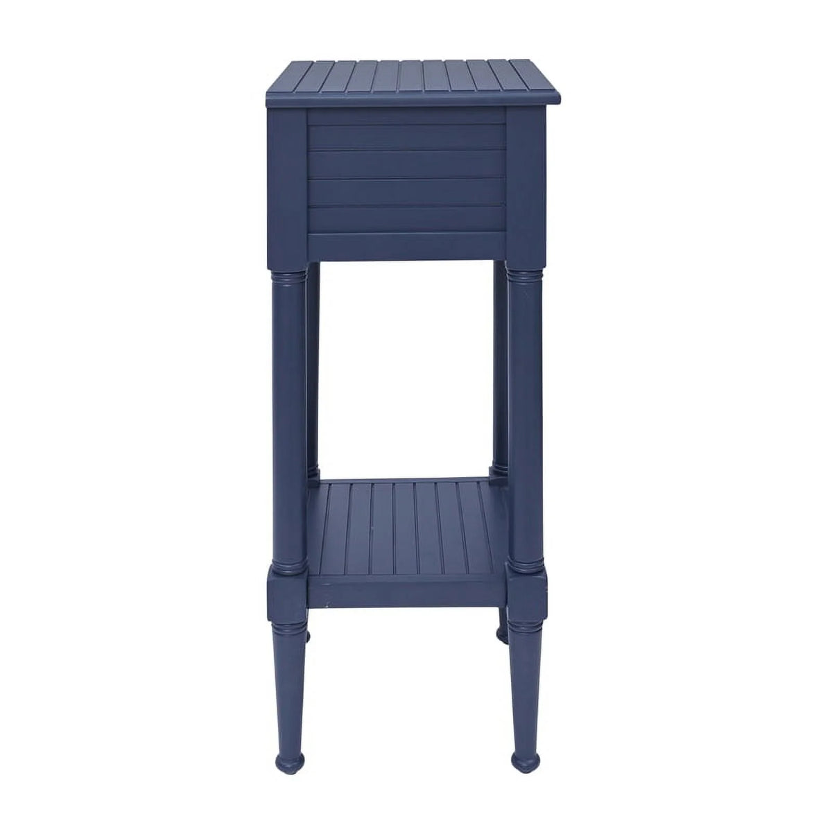 Navy Coastal Wood Side Table F886820