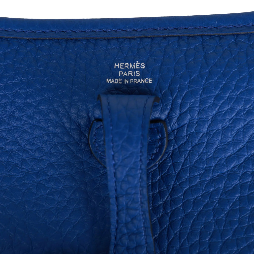 Bleu Royal Clemence Palladium Hardware Bag D34130