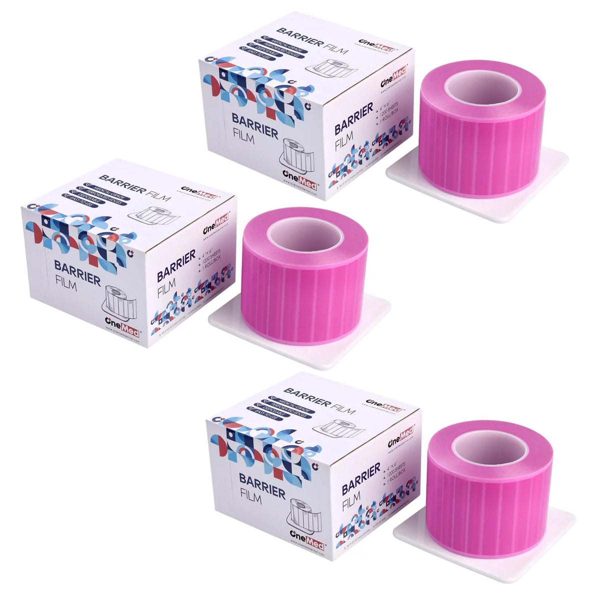 4" x 6" Disposable Dental Barrier Film 3 Rolls L997