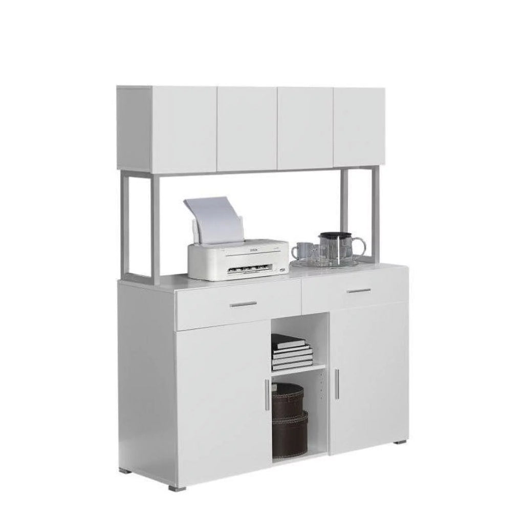 48" White Office Storage Credenza R1739