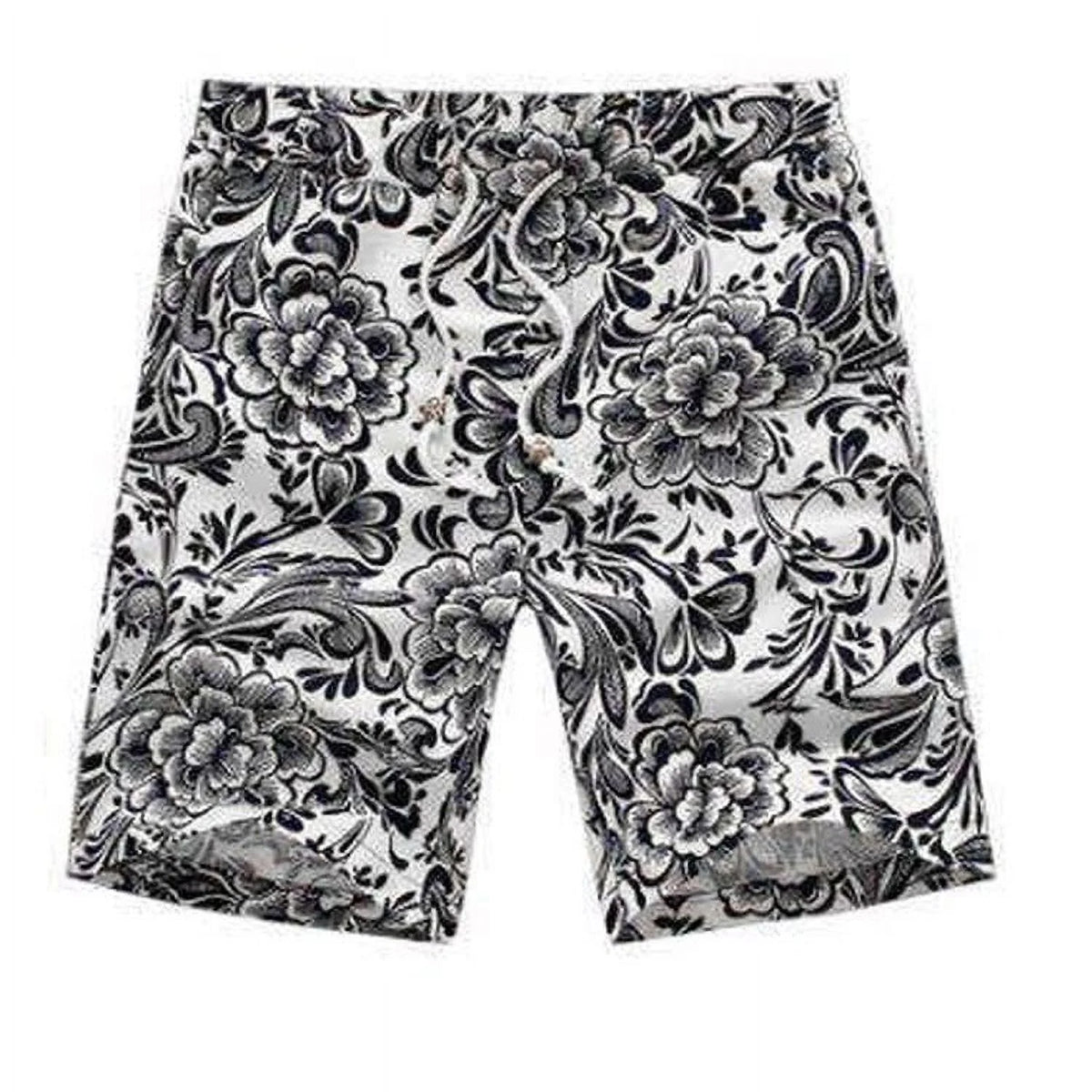 Floral Hawaiian Shirt and Shorts 2 Piece Set F663
