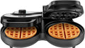 Double Waffle Maker Non Stick Stainless Steel Q58561