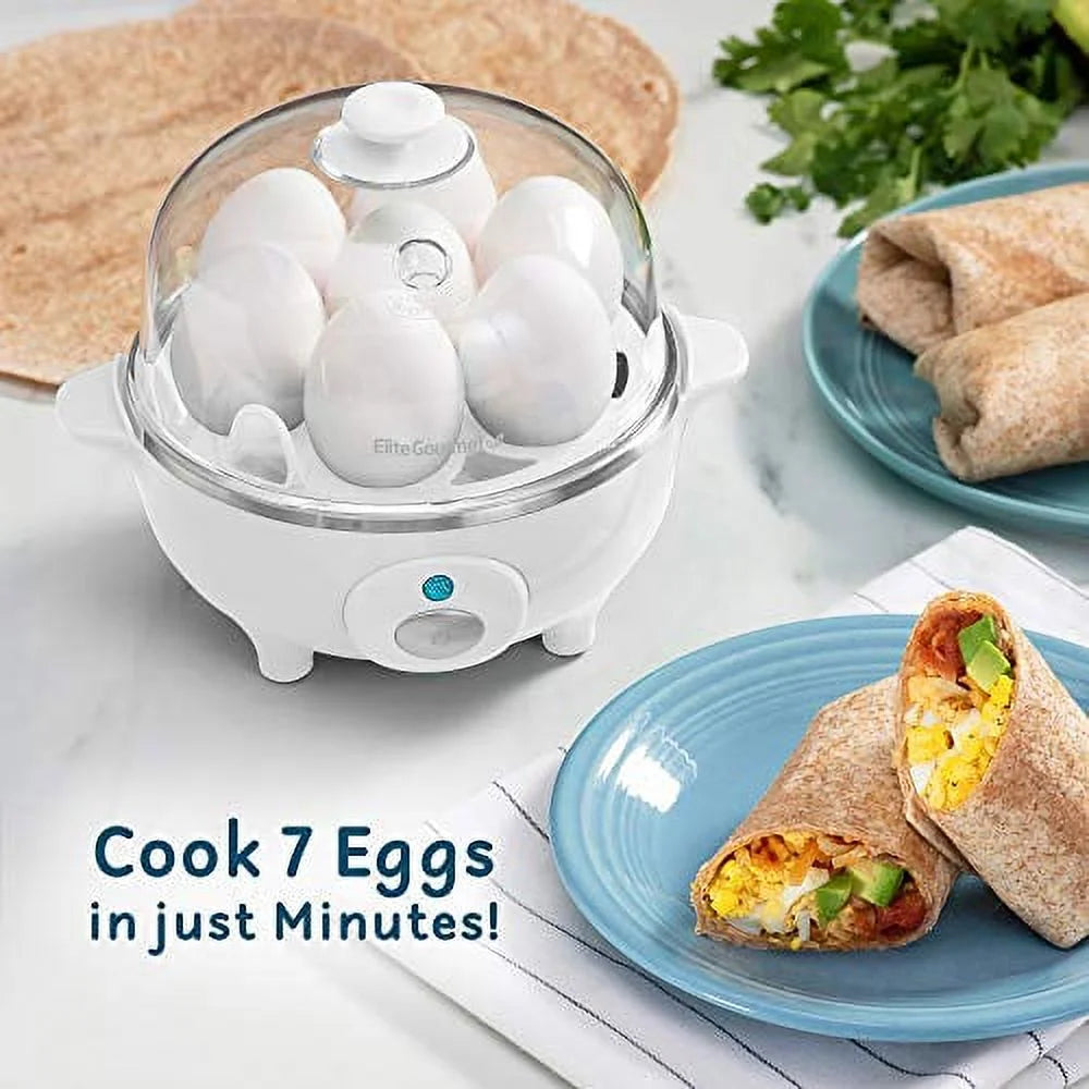 Electric Egg Cooker 7 Egg Capacity White O947283
