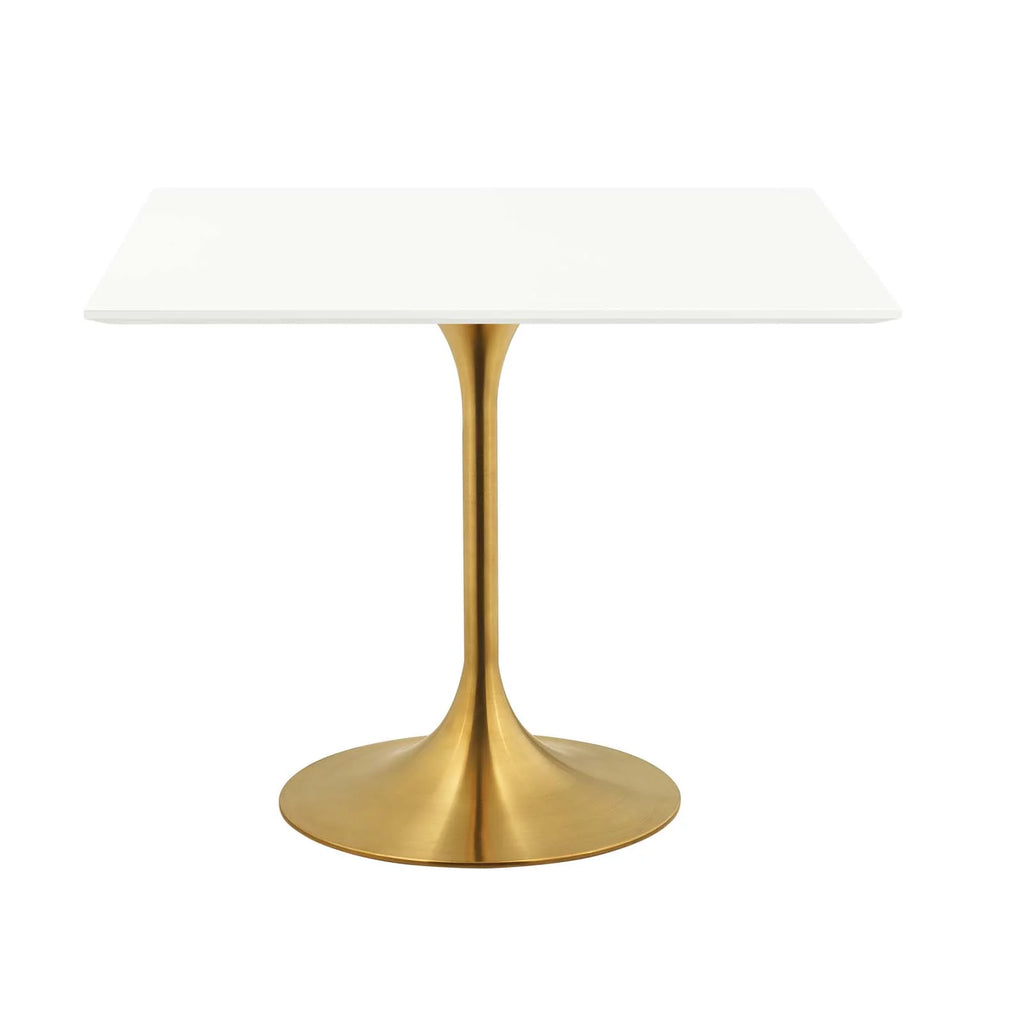 36" Square Wood Top Dining Table S5587