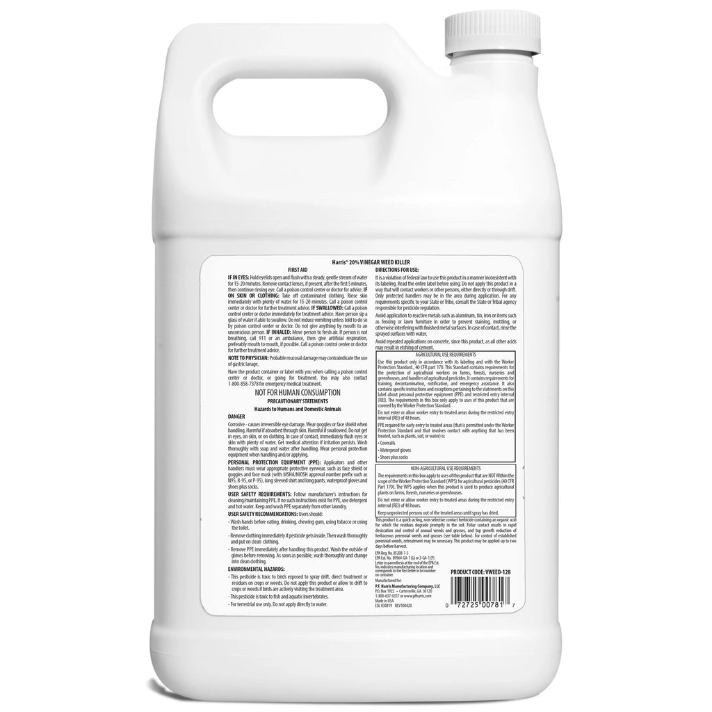 Vinegar Weed and Grass Killer 128oz L18876