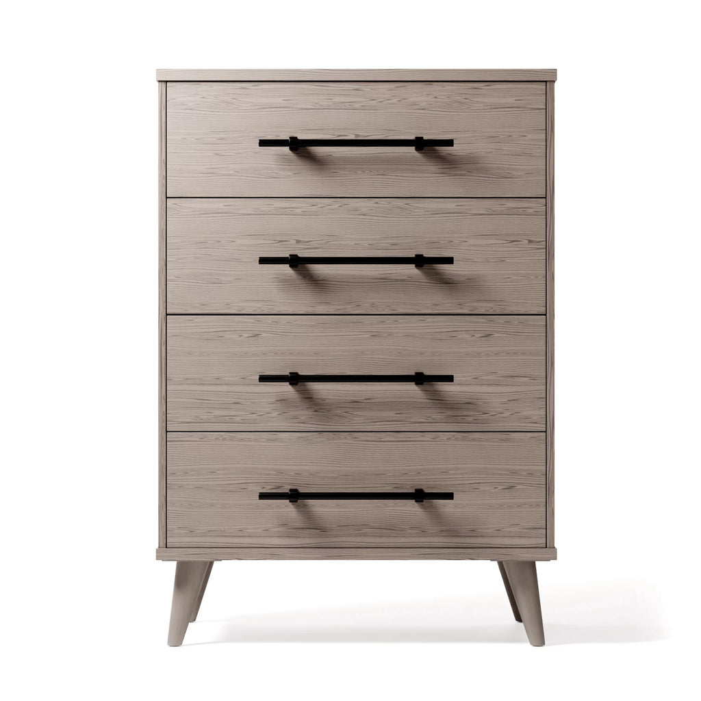 4 Drawer Wood Dresser B1103