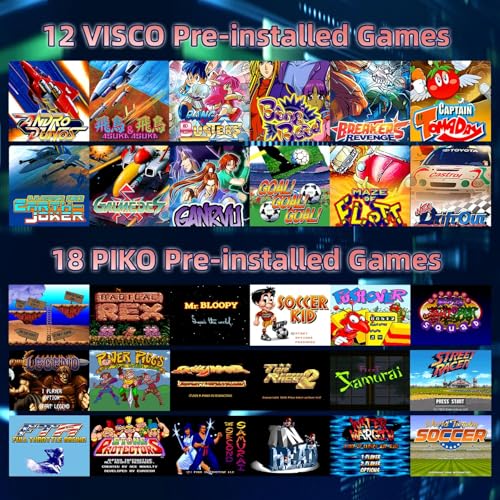 Retro Gaming Console with 2.4G Wireless Controllers C326