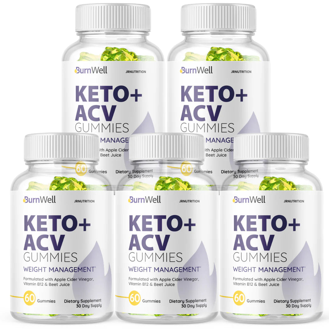 Keto ACV Gummies 5 Bottles B5822