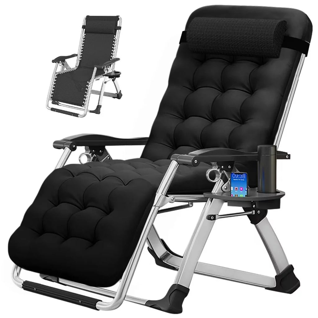 Zero Gravity Reclining Lounge Chair with Cushion & Tray X528