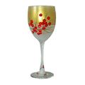 Set of 2 Hand Painted Wine Glasses 10.5 oz C415336
