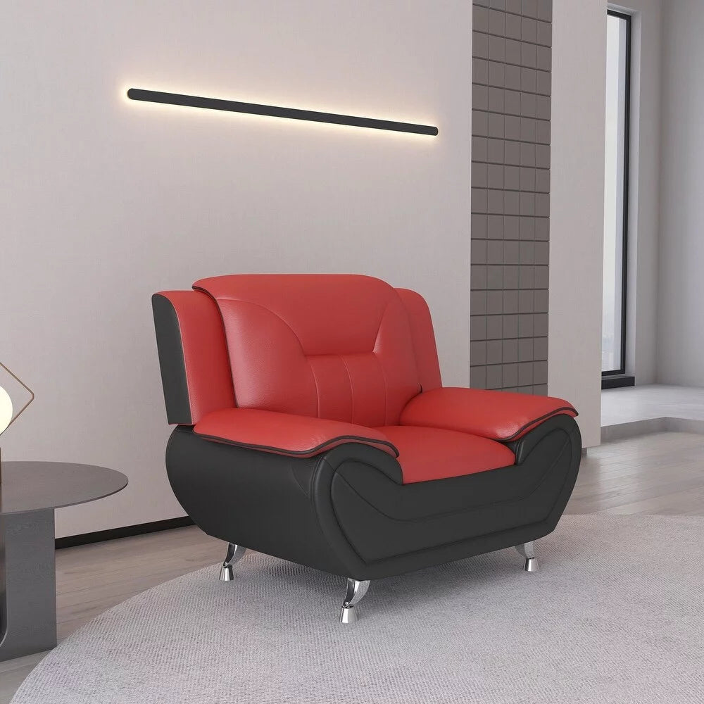 Faux Leather Club Chair F72304