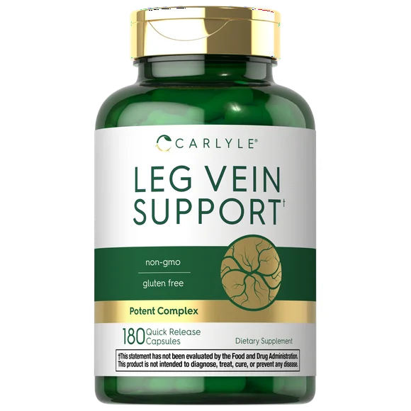 180 Capsules Leg Vein Supplement W261