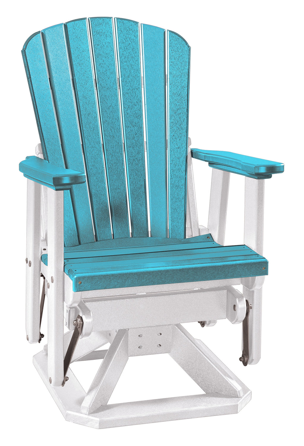 Aruba Blue Swivel Glider P561678
