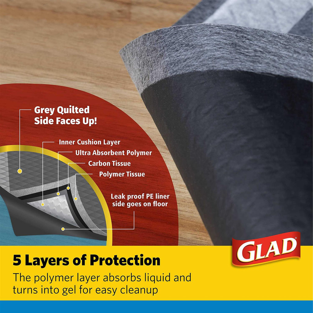 Black Charcoal Puppy Pads A544