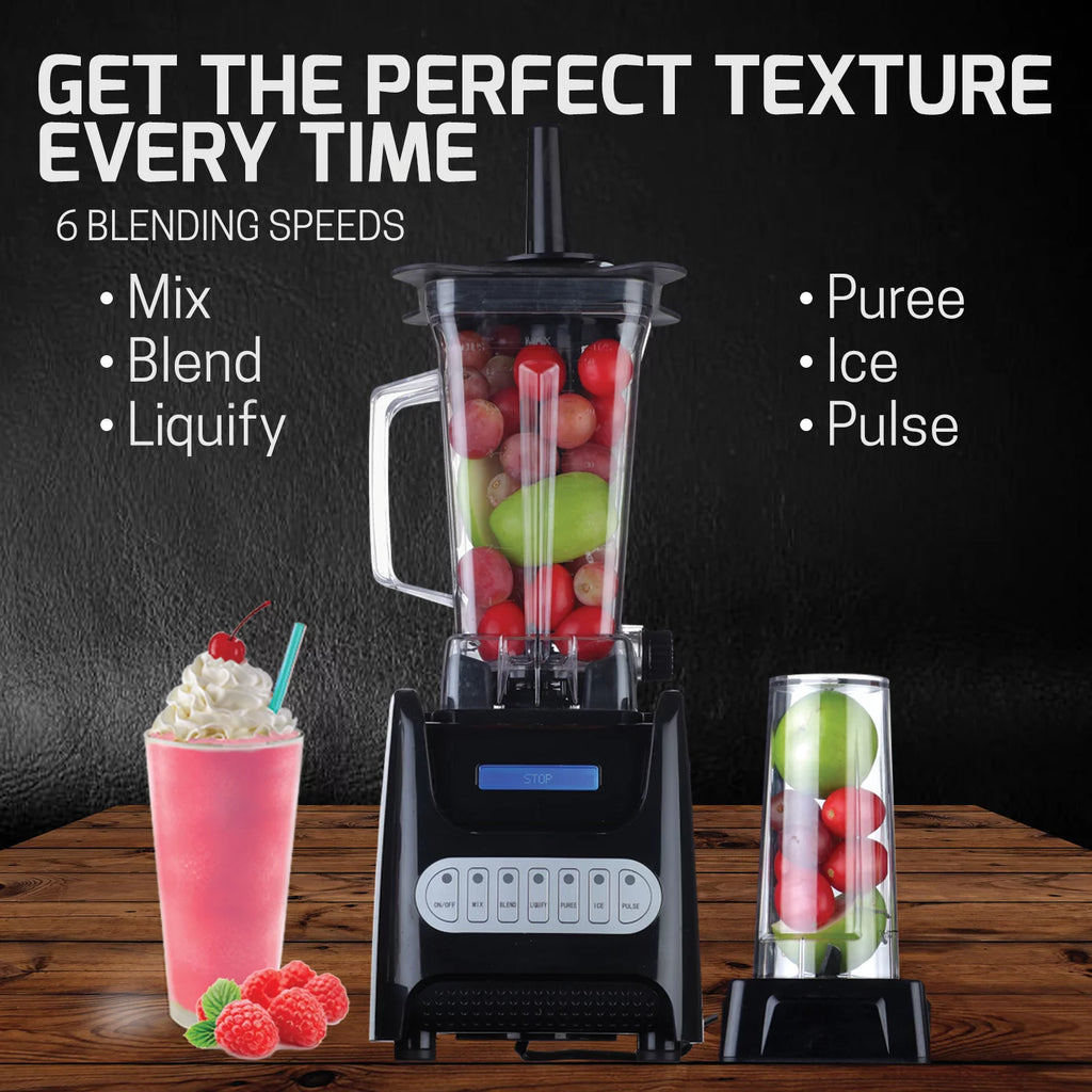 1000 Watt Black Countertop Blender L4082